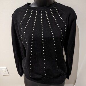 Motf Black Sweater - Size M